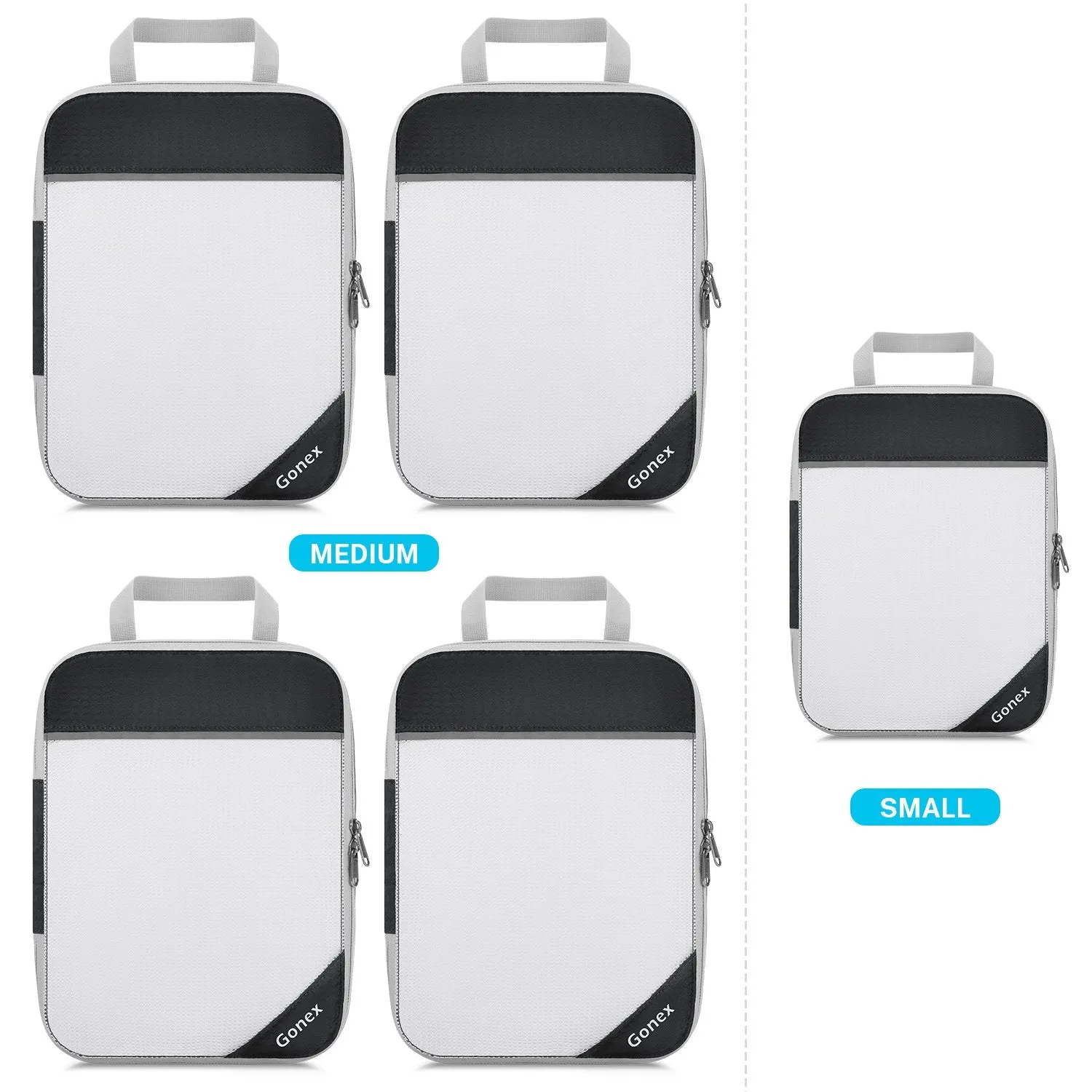 Gonex Organizer Valigia Compressione Rete