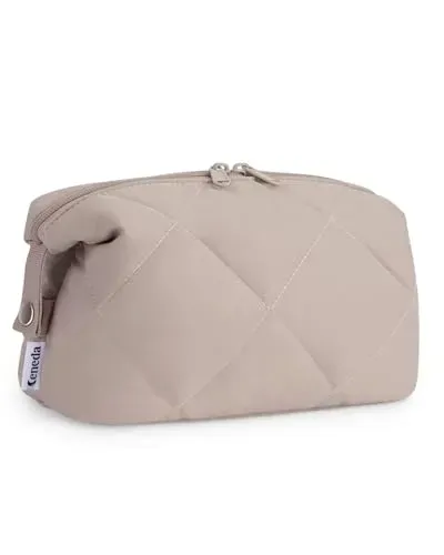 Narwey Puffy Padded Makeup Bag beauty case imbottito