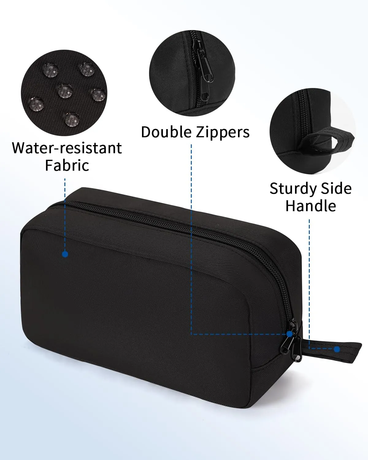 Narwey NW5207 Pochette Trucco con Maniglia Idrorepellente