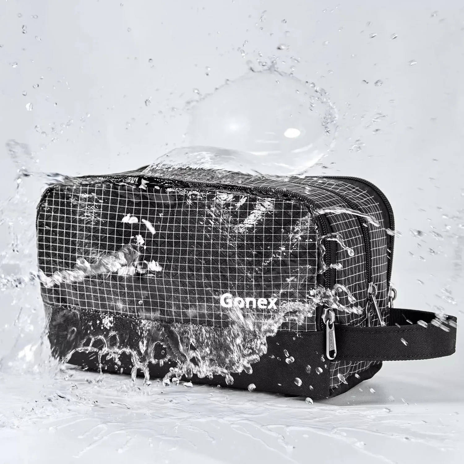 Gonex Trousse Viaggio Quadri Leggera