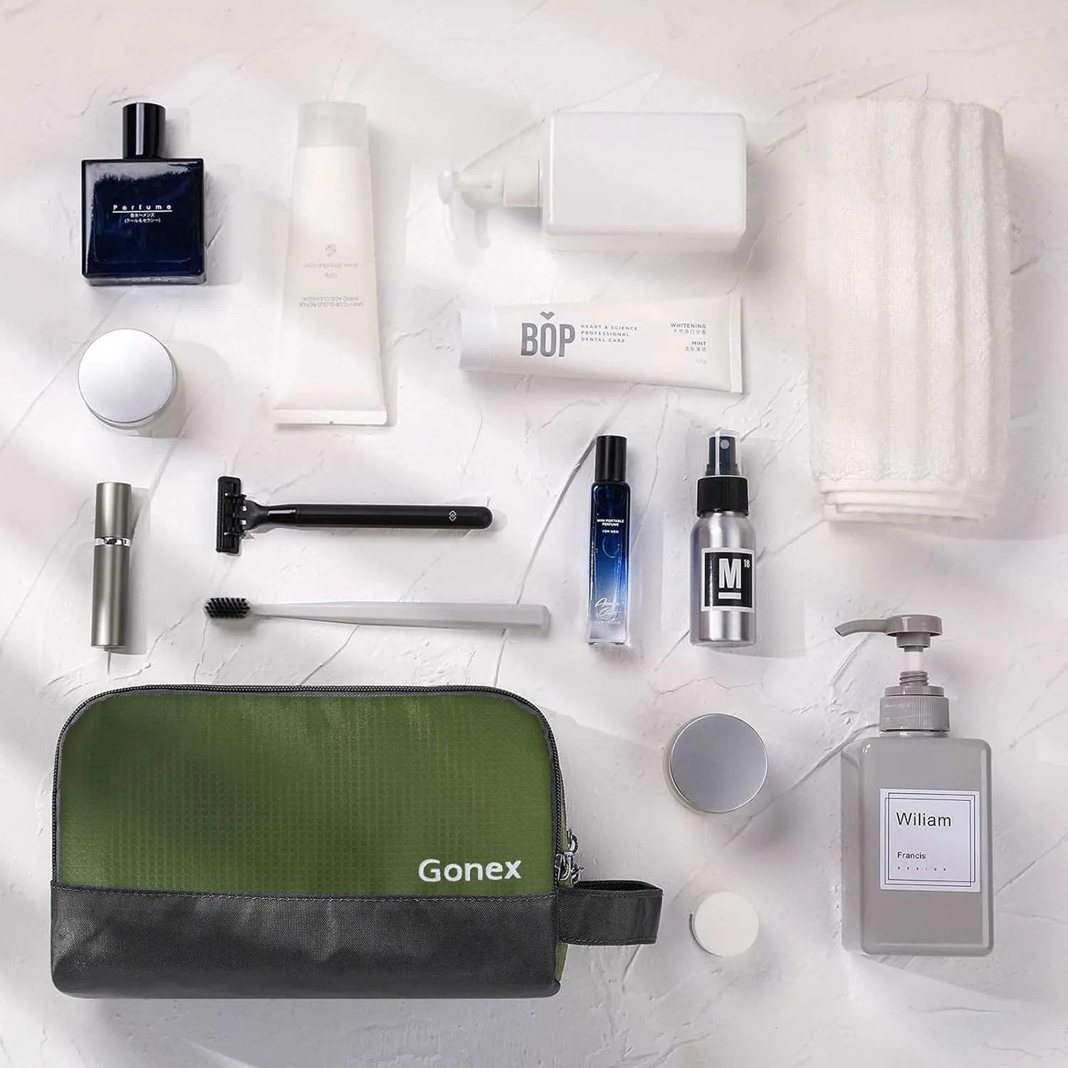 Gonex Travel Toiletry Bag beauty case viaggio nylon