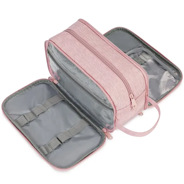 Narwey NW5205 beauty dopp kit nylon 25 cm bagnato-asciutto