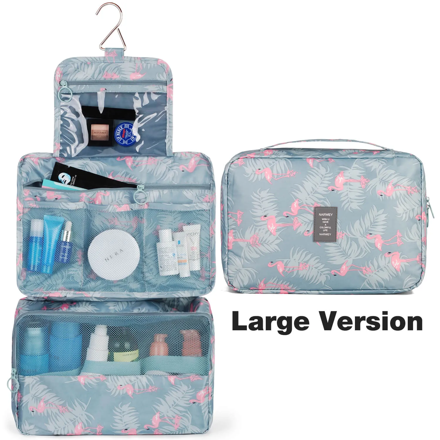 Narwey 1114 Necessaire Viaggio da Appendere impermeabile