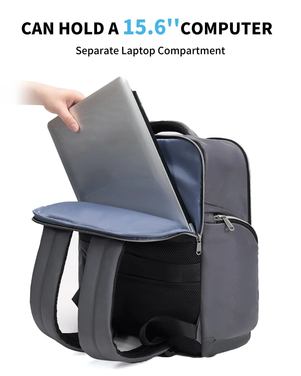 Narwey Zaino Viaggio Antifurto Porta PC 16"