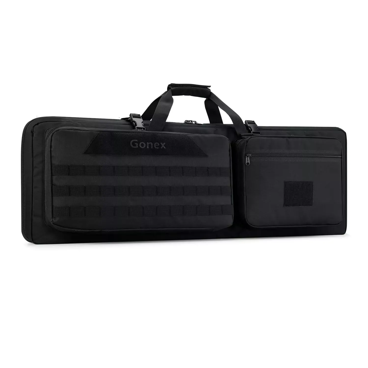 Gonex Custodia Tattica Doppia Imbottita con MOLLE