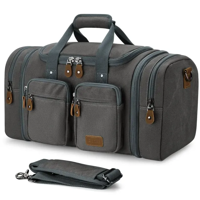 Gonex Canvas 50L borsone viaggio espandibile