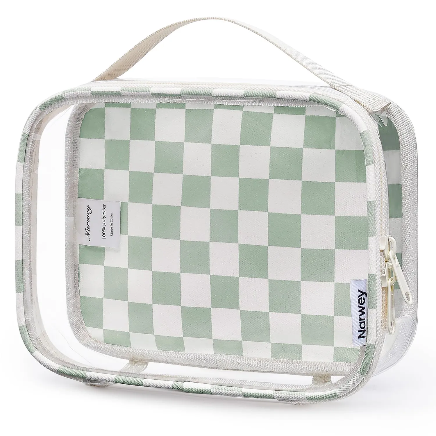 Narwey pochette trasparente TSA PVC da viaggio