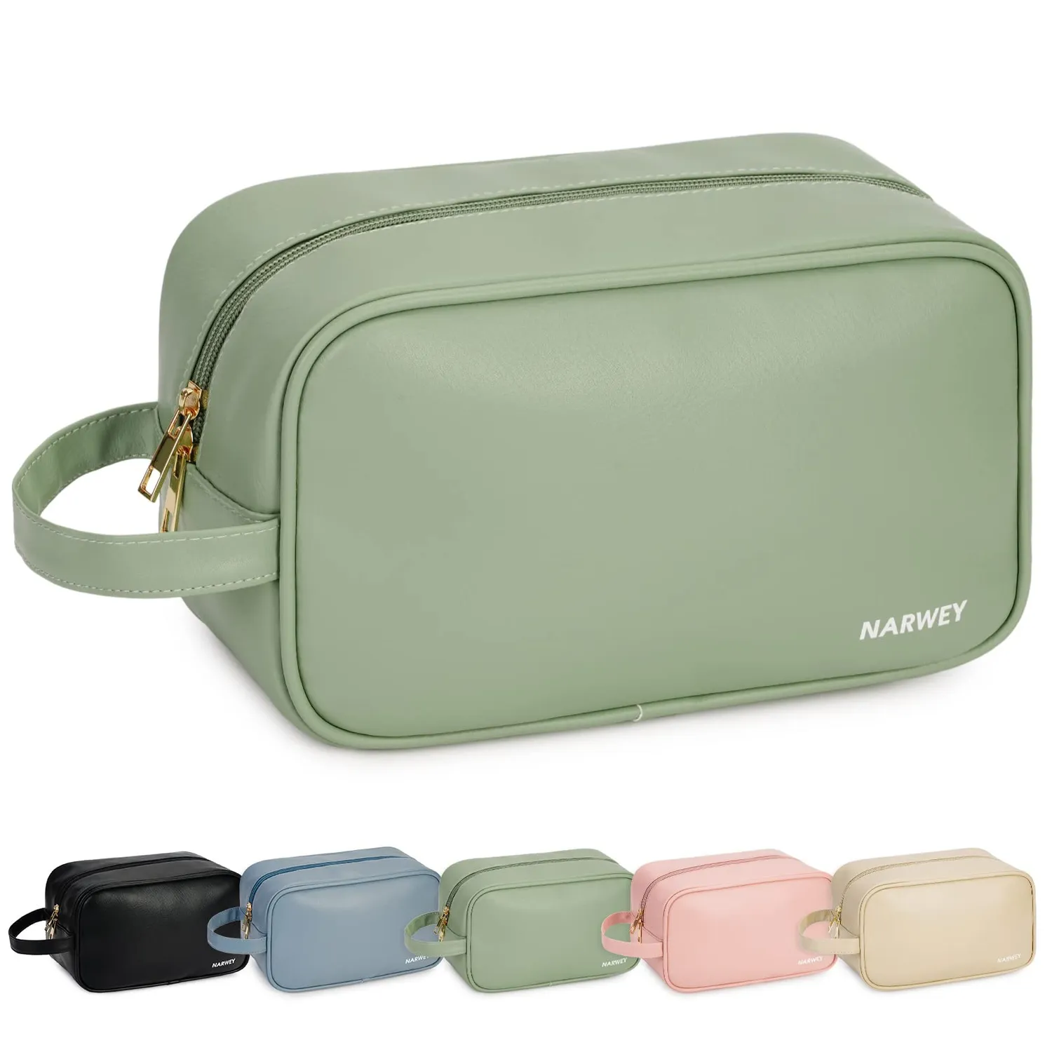 Narwey PU Leather beauty case da viaggio