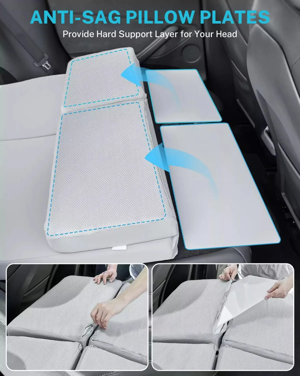 Gonex materasso memory foam per Tesla Model Y/3