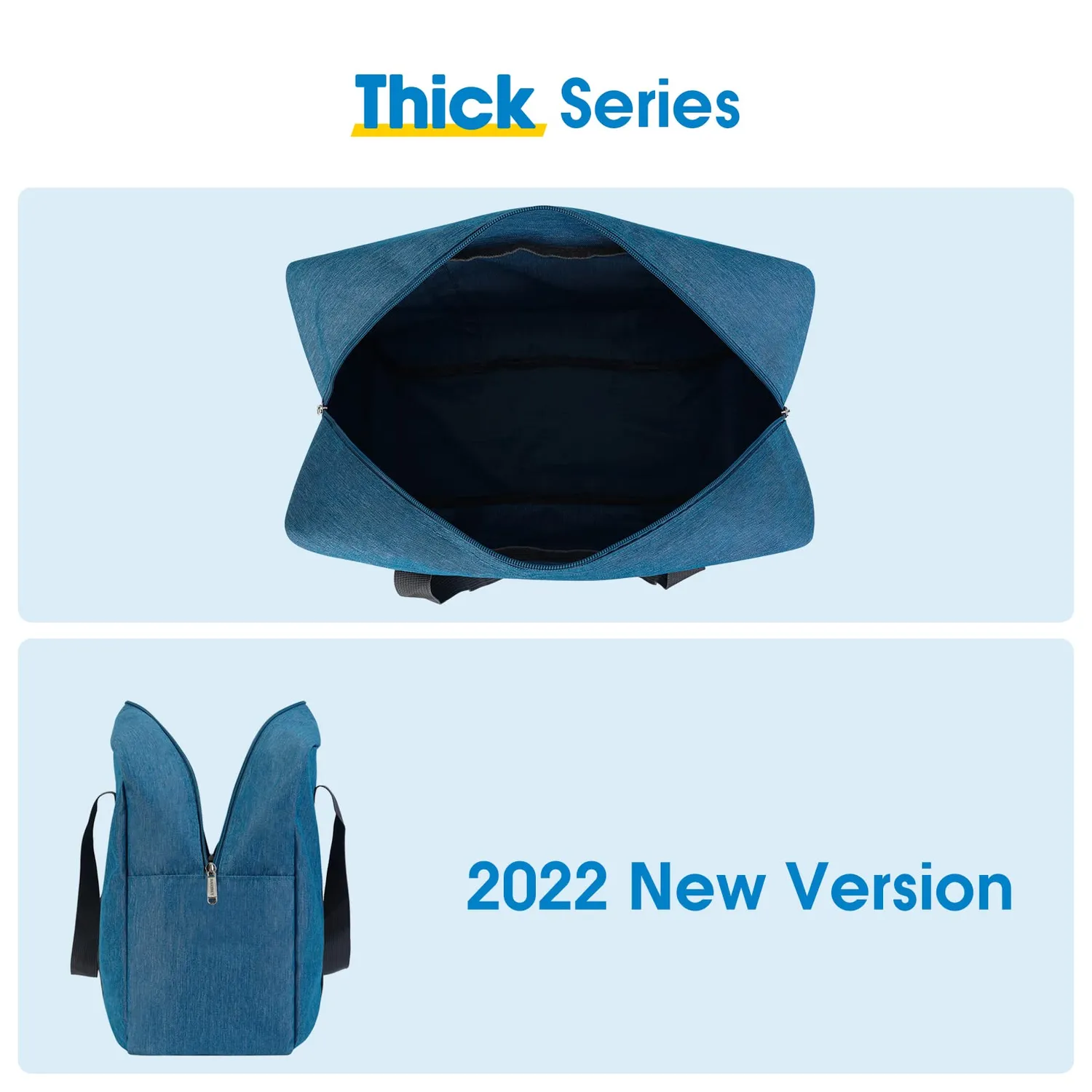 Narwey 1112 Thick Borsone Viaggio Pieghevole Sotto Sedile