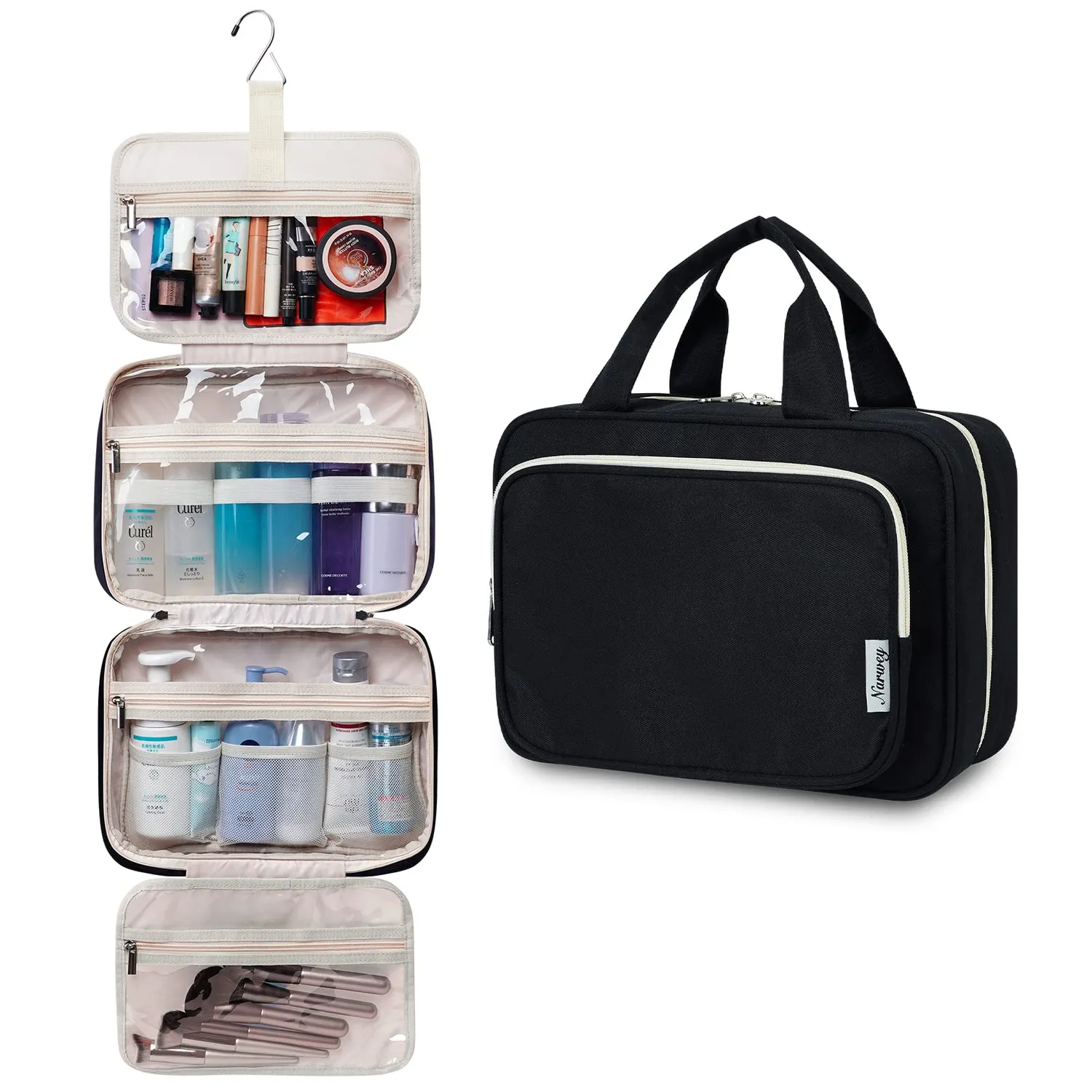 Narwey Trousse da Viaggio da Appendere Impermeabile