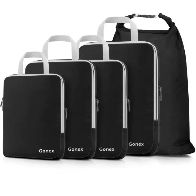 Gonex Organizer Valigia a Compressione Salvaspazio