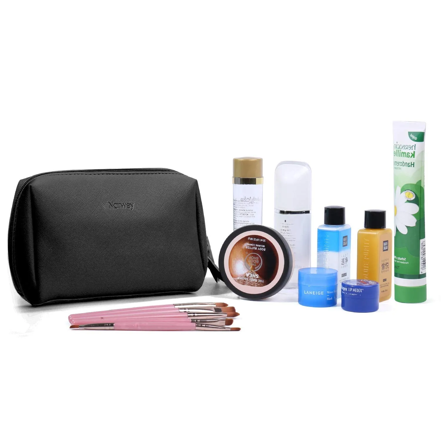 Narwey NW5038 Pochette Trucco Viaggio in Similpelle
