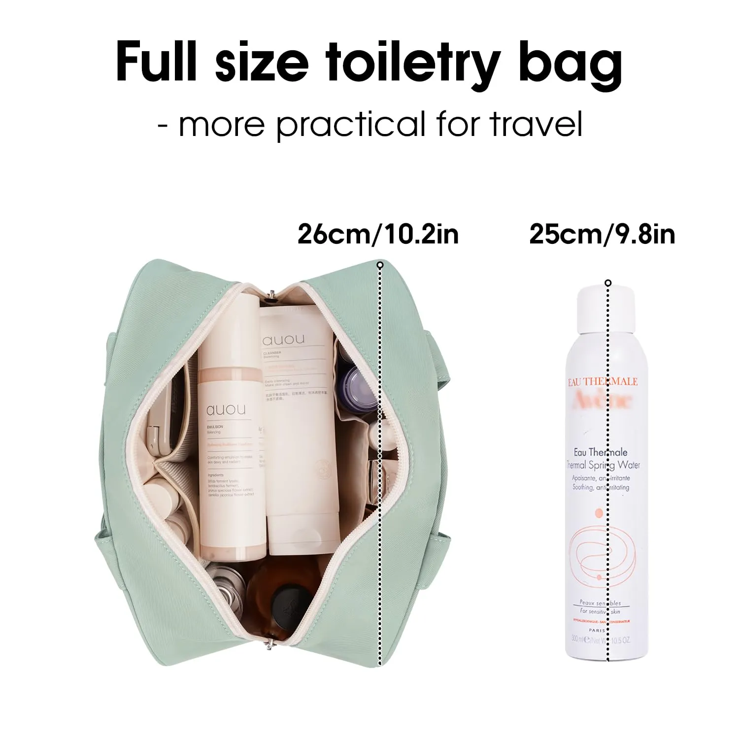 Narwey beauty case da viaggio grande impermeabile