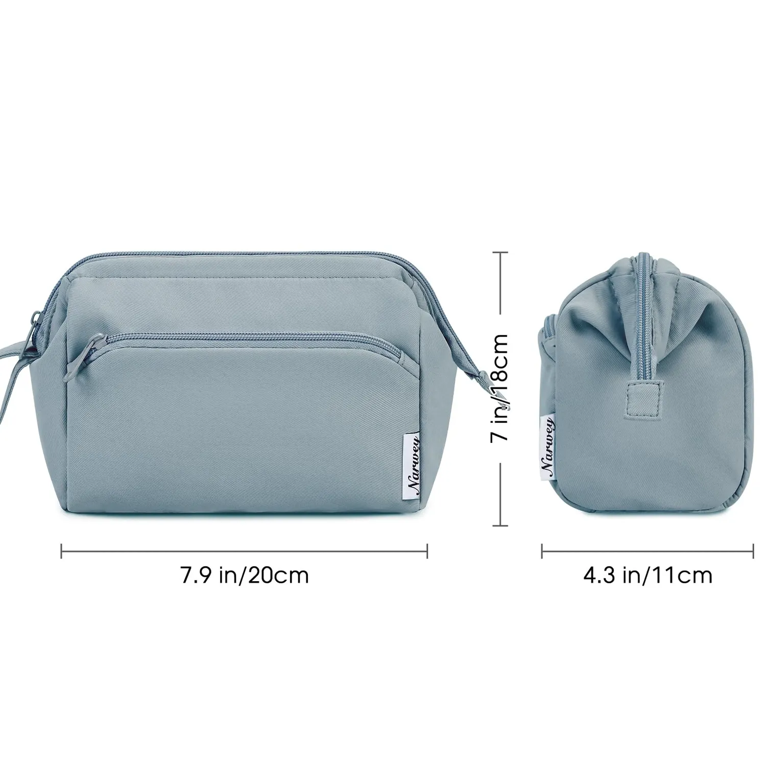 Narwey Wide-open trousse trucco impermeabile