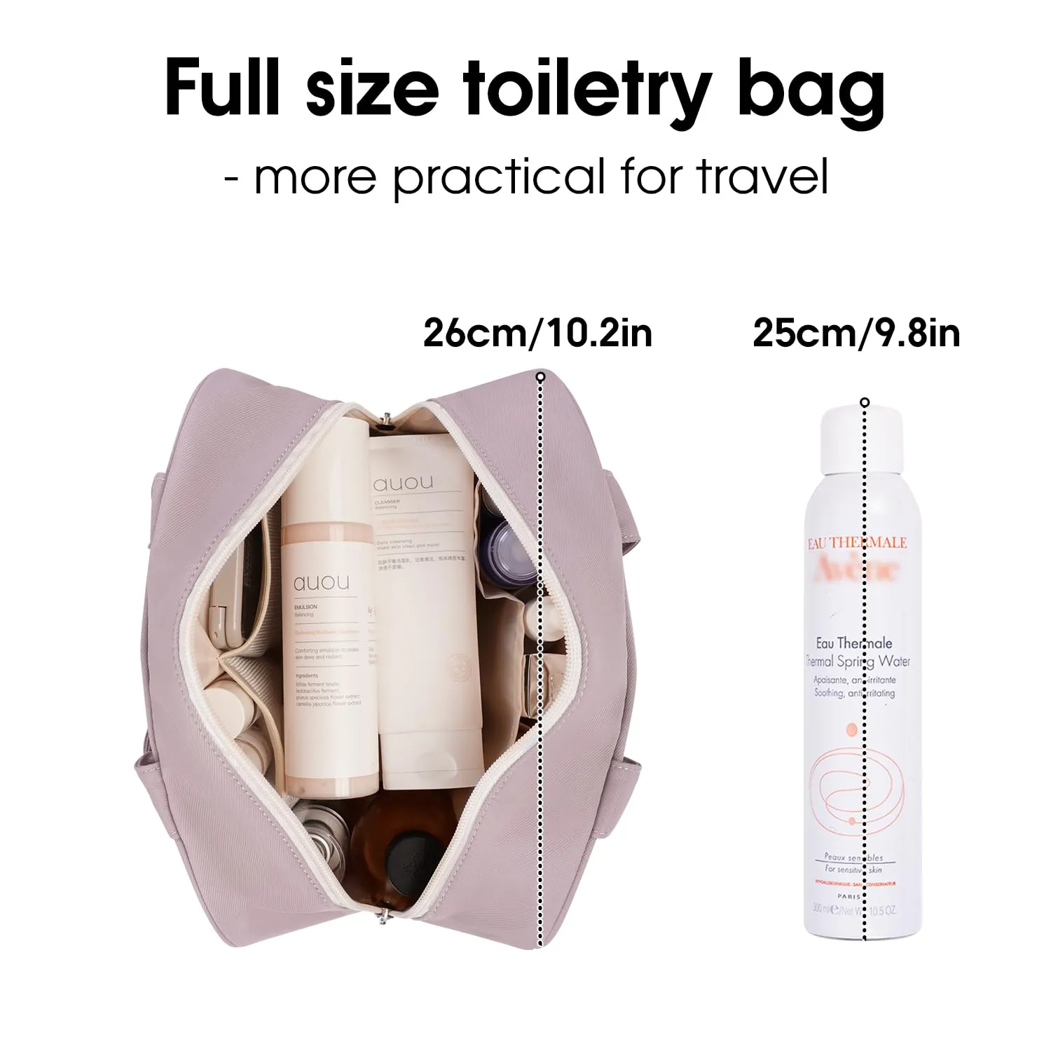 Narwey beauty case da viaggio grande impermeabile