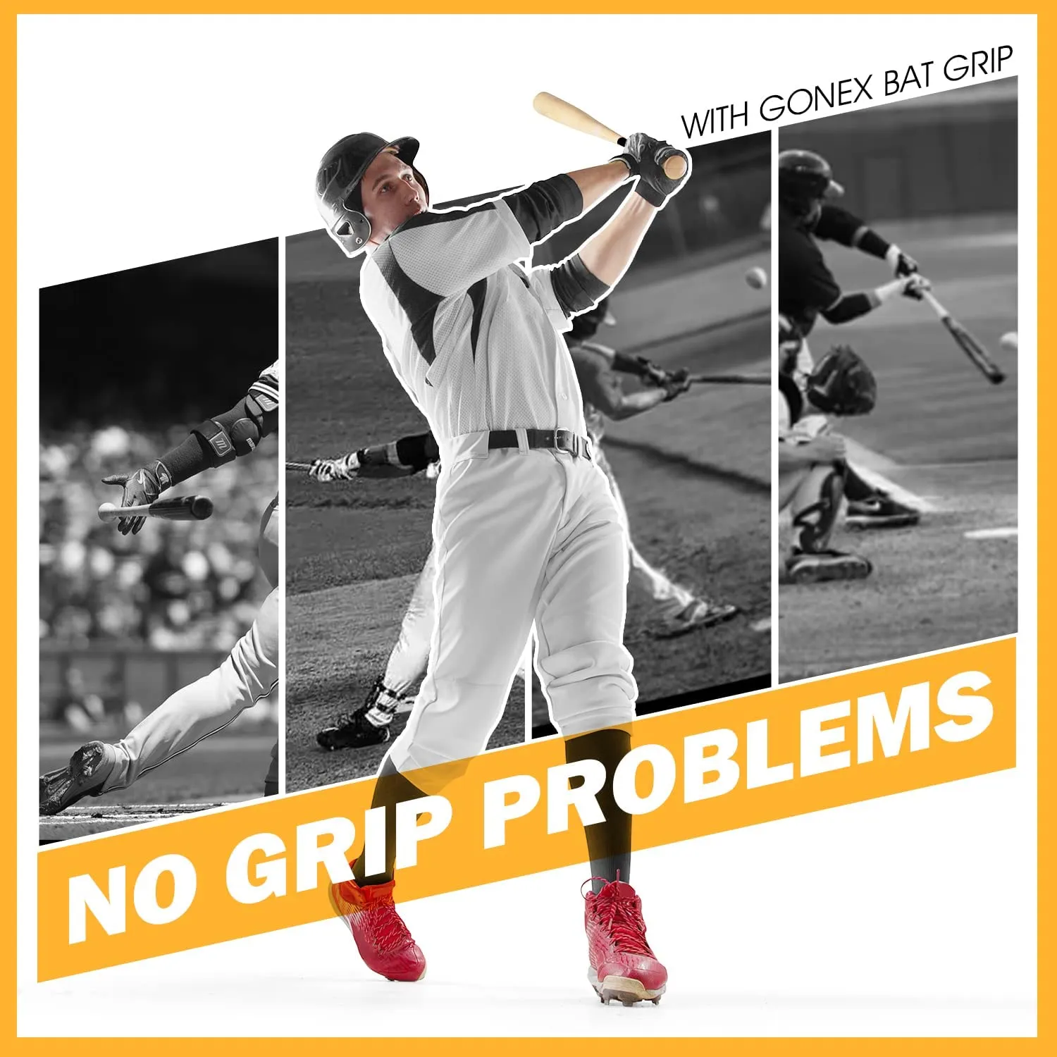 Gonex Bat Grip Tape nastro grip per mazza da baseball