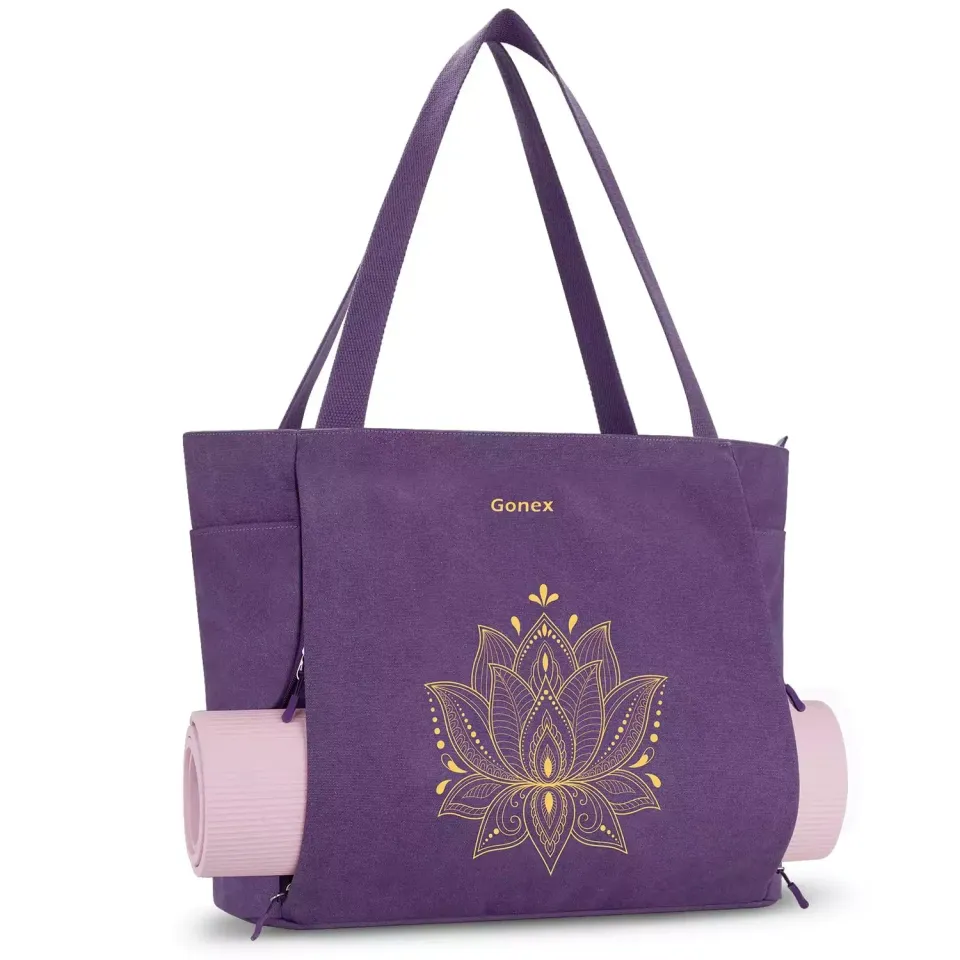 Gonex XL borsa porta tappetino yoga in tela