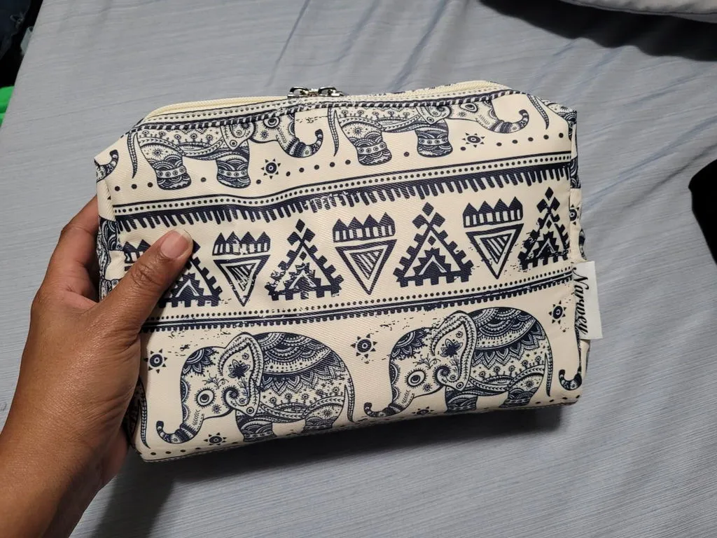 Narwey Pochette Trucco da Viaggio in Twill Idroresistente