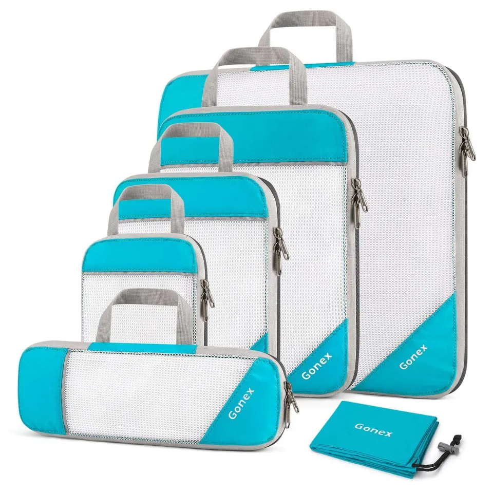 Gonex Compression Packing Cubes cubi valigia