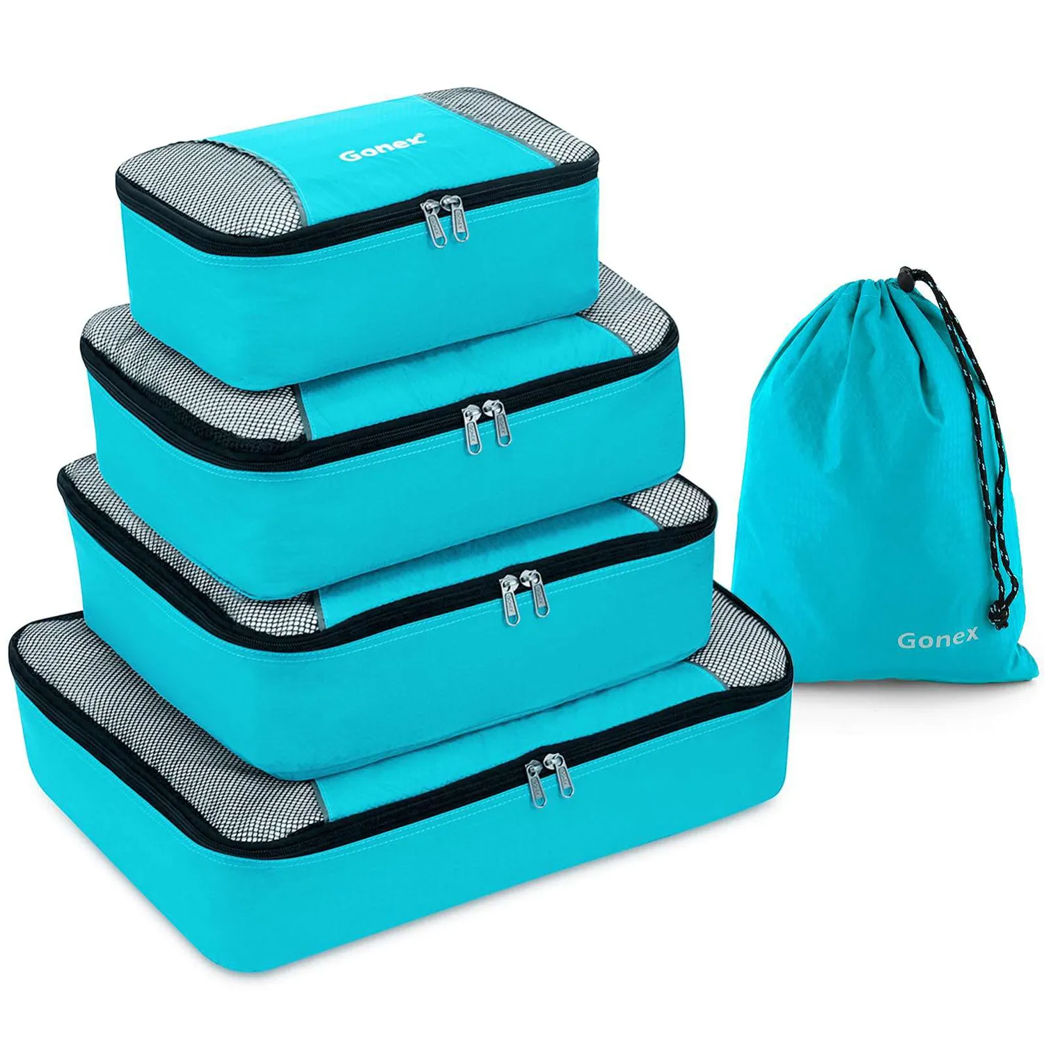 Gonex Luggage Organizers cubi valigia