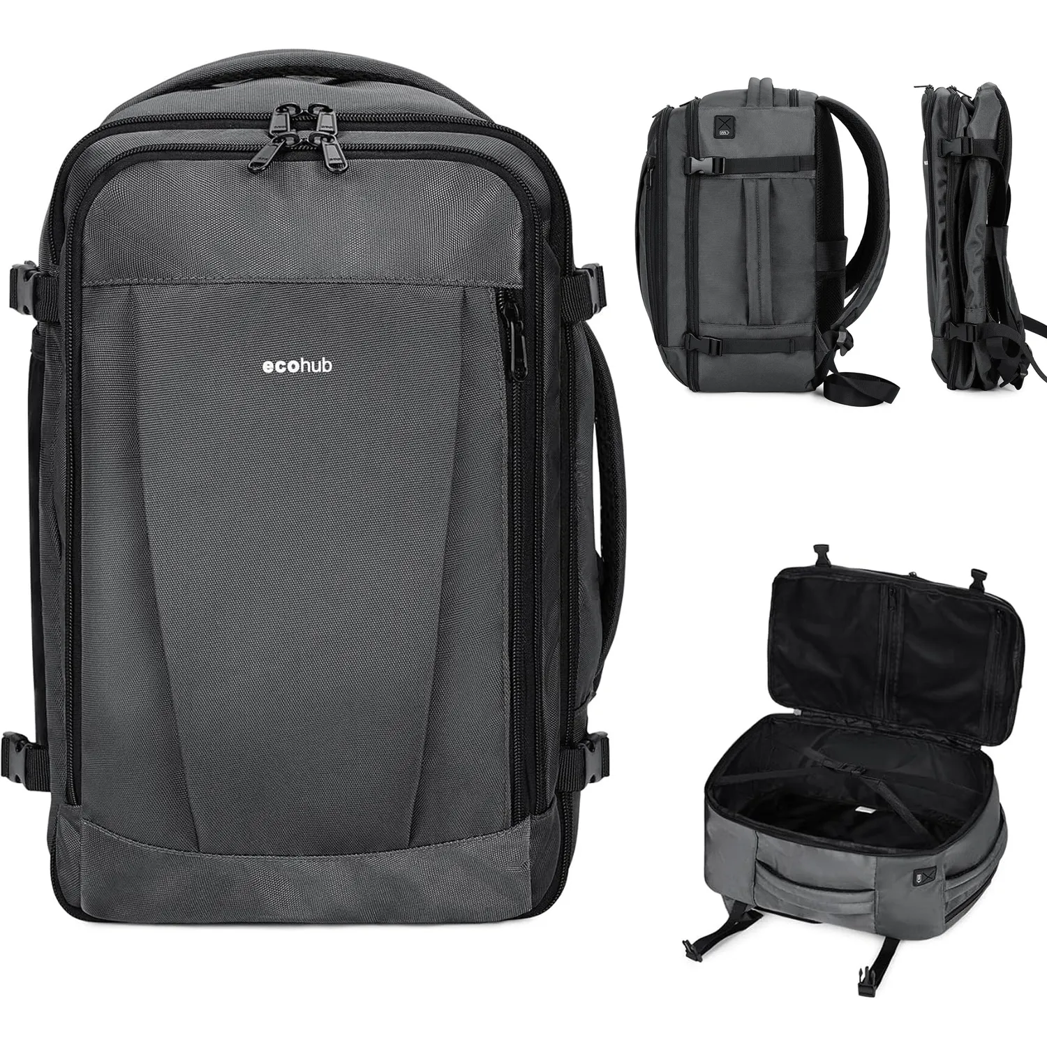 Narwey Zaino Viaggio Bagaglio a Mano 30L con USB