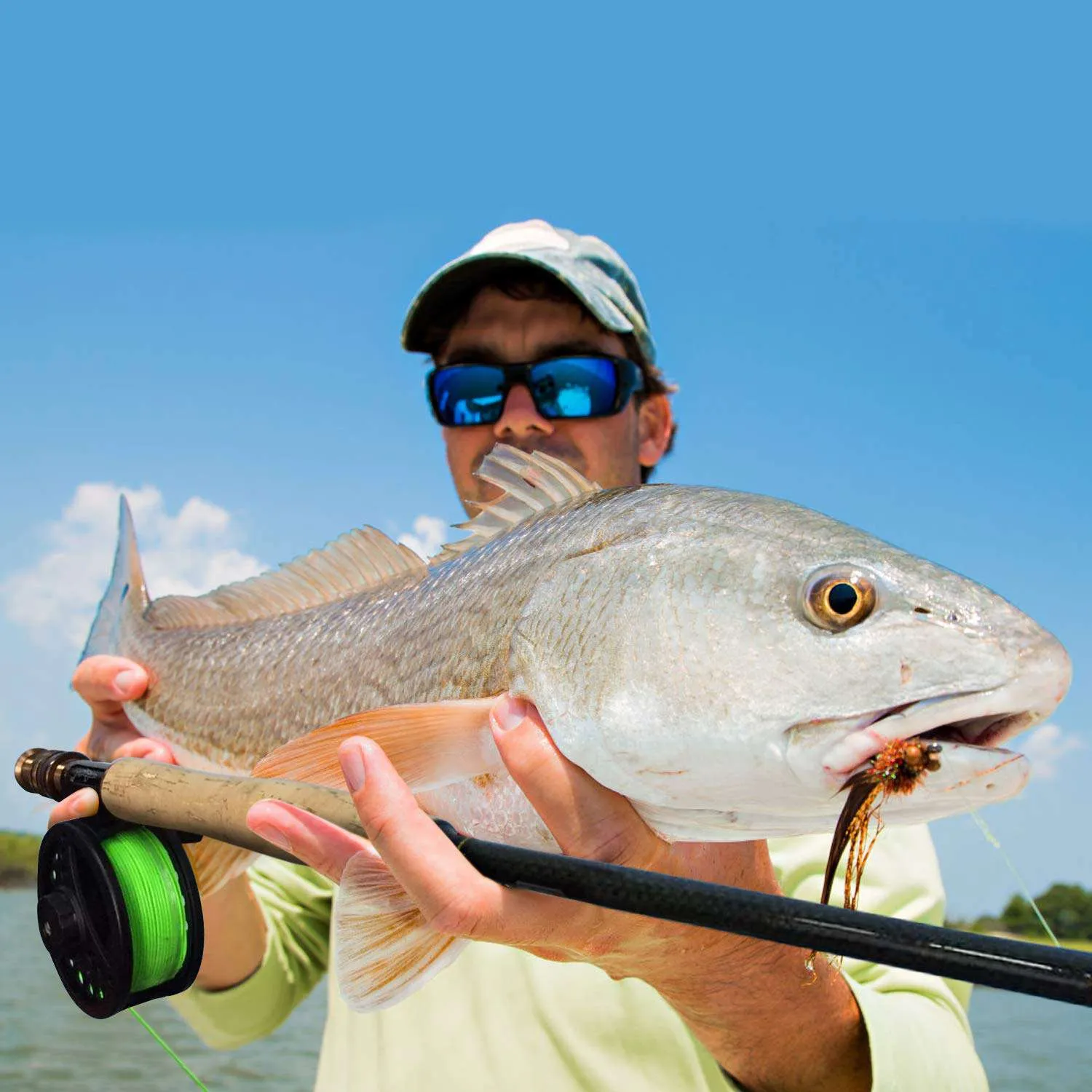 Gonex kit pesca a mosca canna 8ft con mulinello