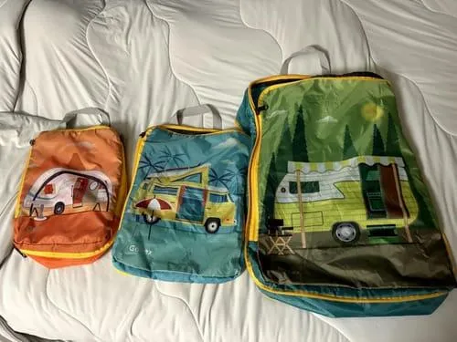 Gonex packing cubes compressione salvaspazio