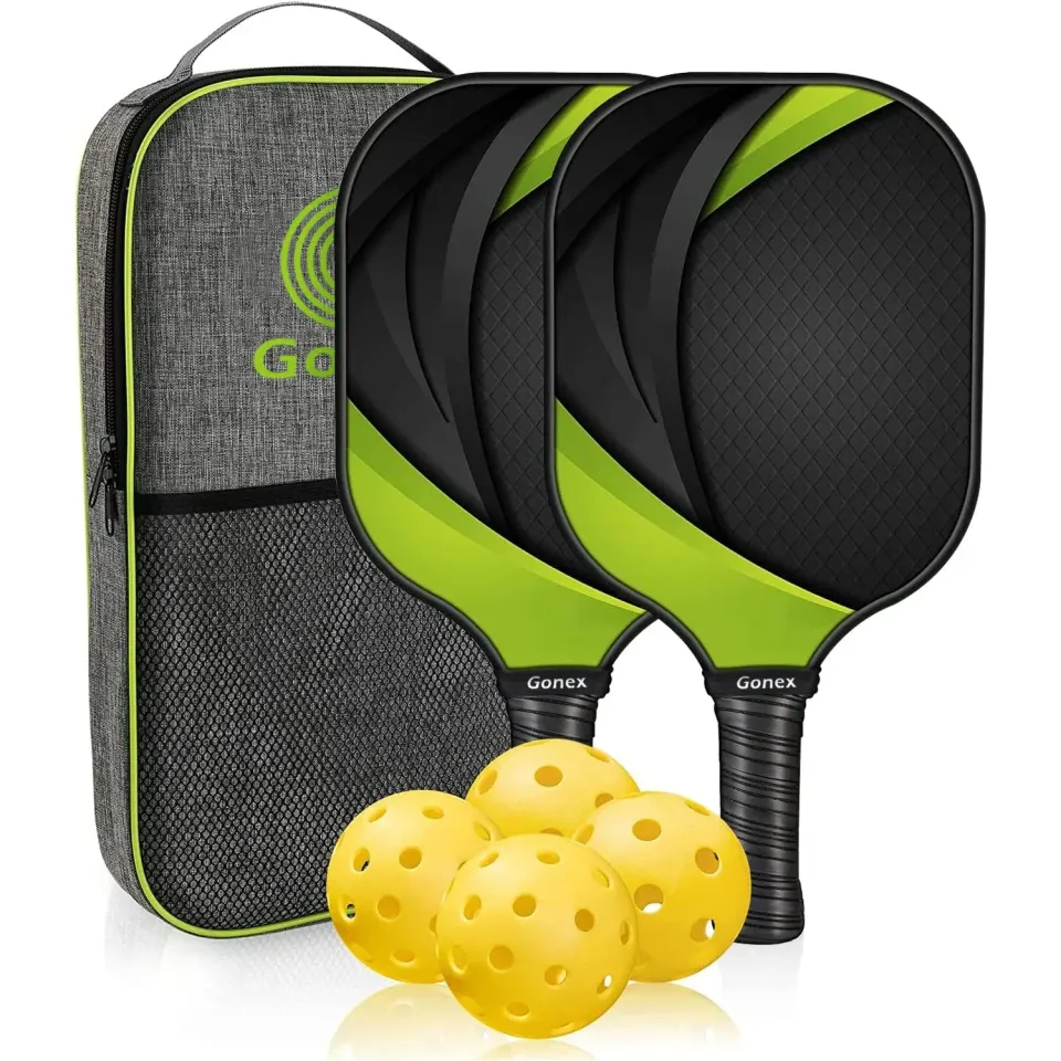 Gonex Set Racchette Pickleball Grafite