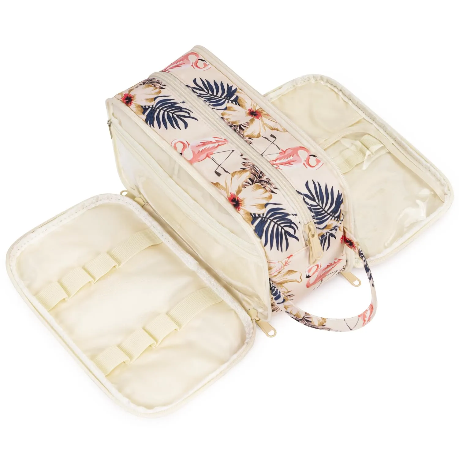 Narwey NW5205 beauty dopp kit nylon 25 cm bagnato-asciutto