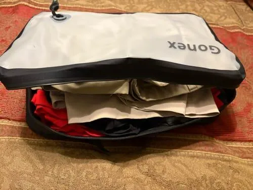 Gonex Sacco Sottovuoto da Viaggio con Pompa Salvaspazio