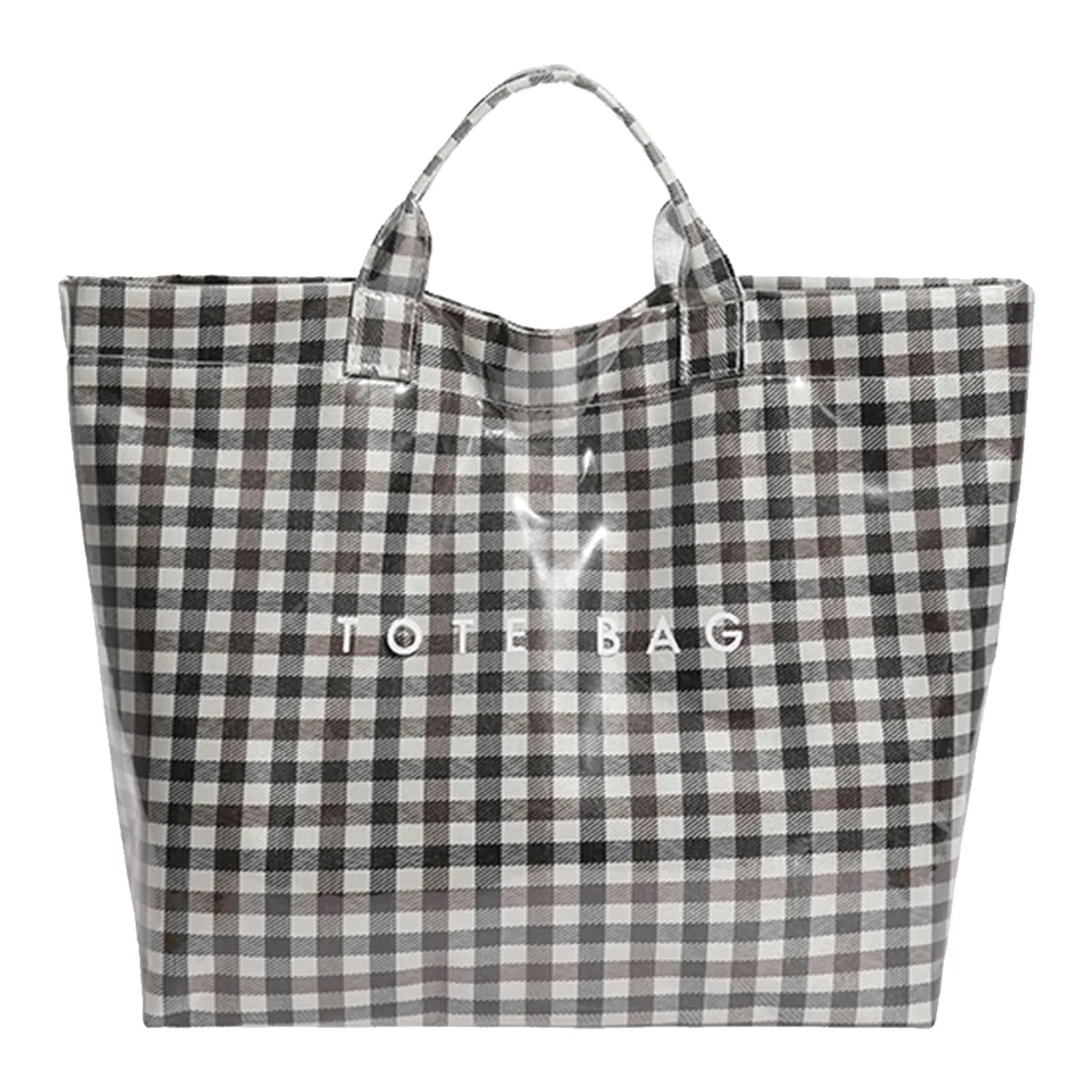 Narwey PVC Tote Bag borsa shopper grande