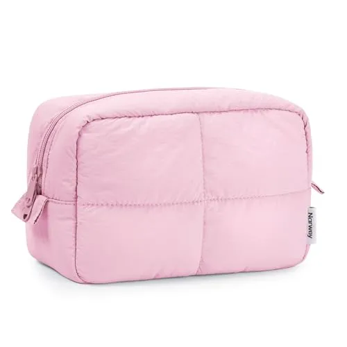 Narwey Quilted pochette trucco 23x15 cm nylon