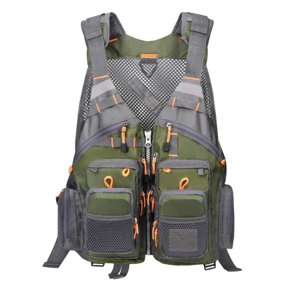 Gonex Fly Fishing Vest gilet da pesca