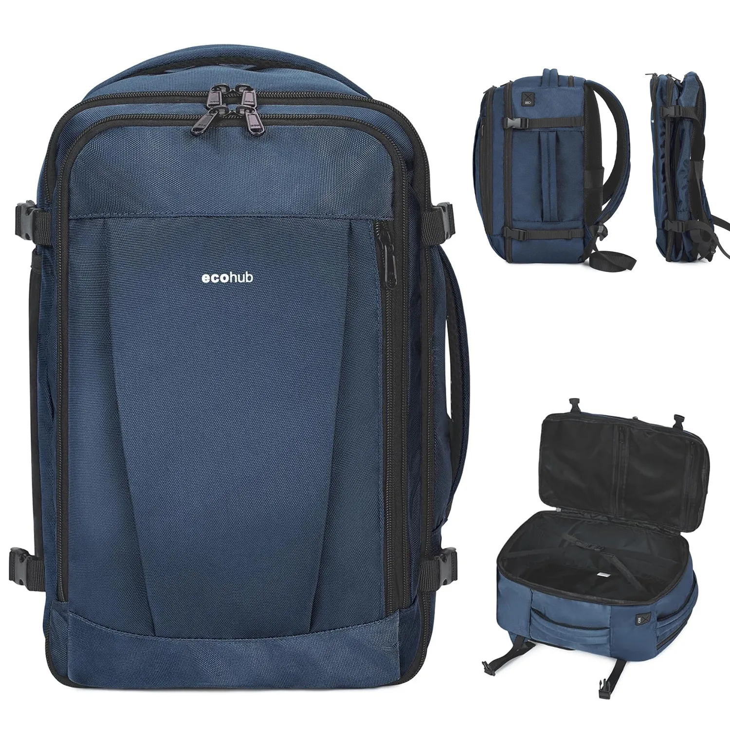 Narwey Zaino Viaggio Bagaglio a Mano 30L con USB