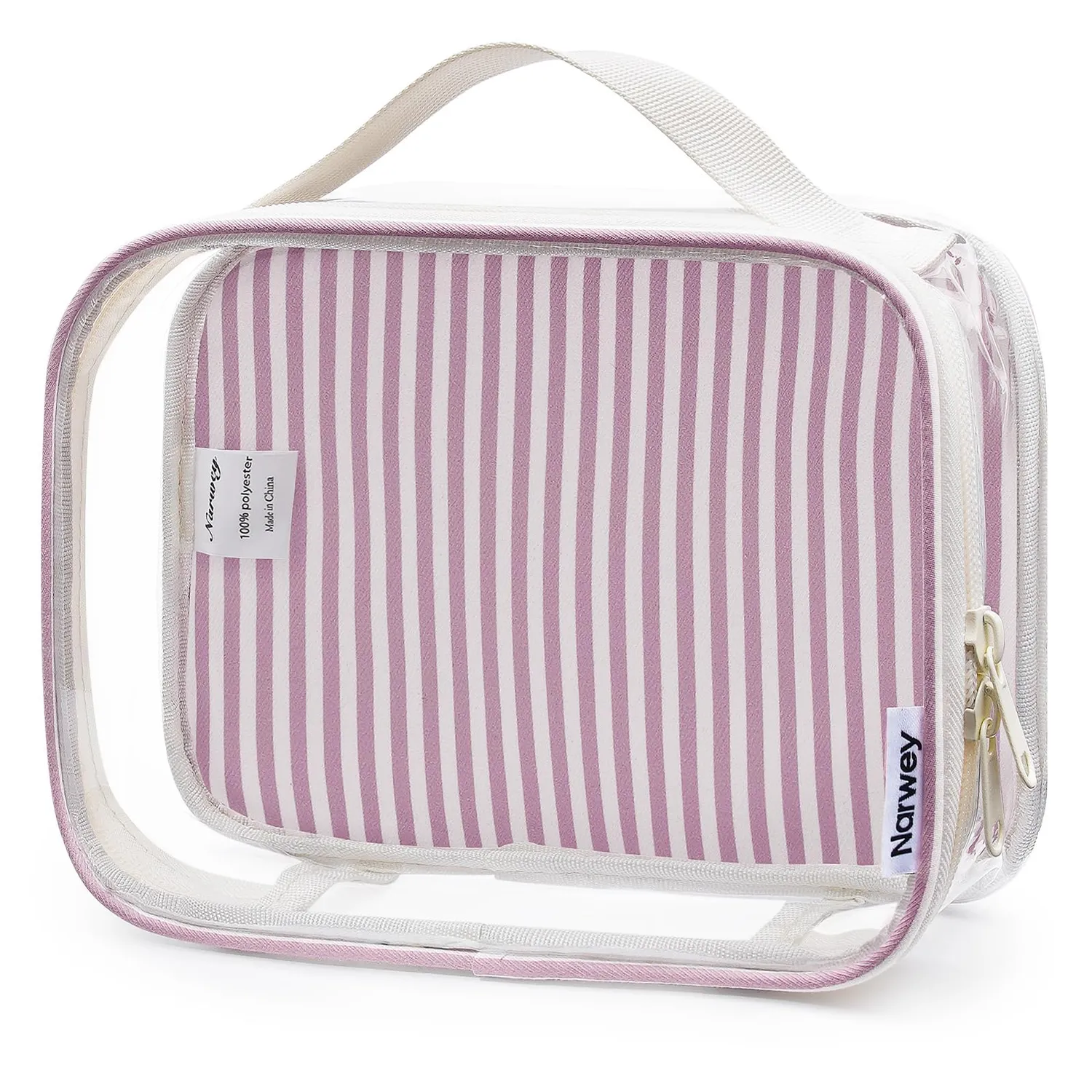 Narwey pochette trasparente TSA PVC da viaggio