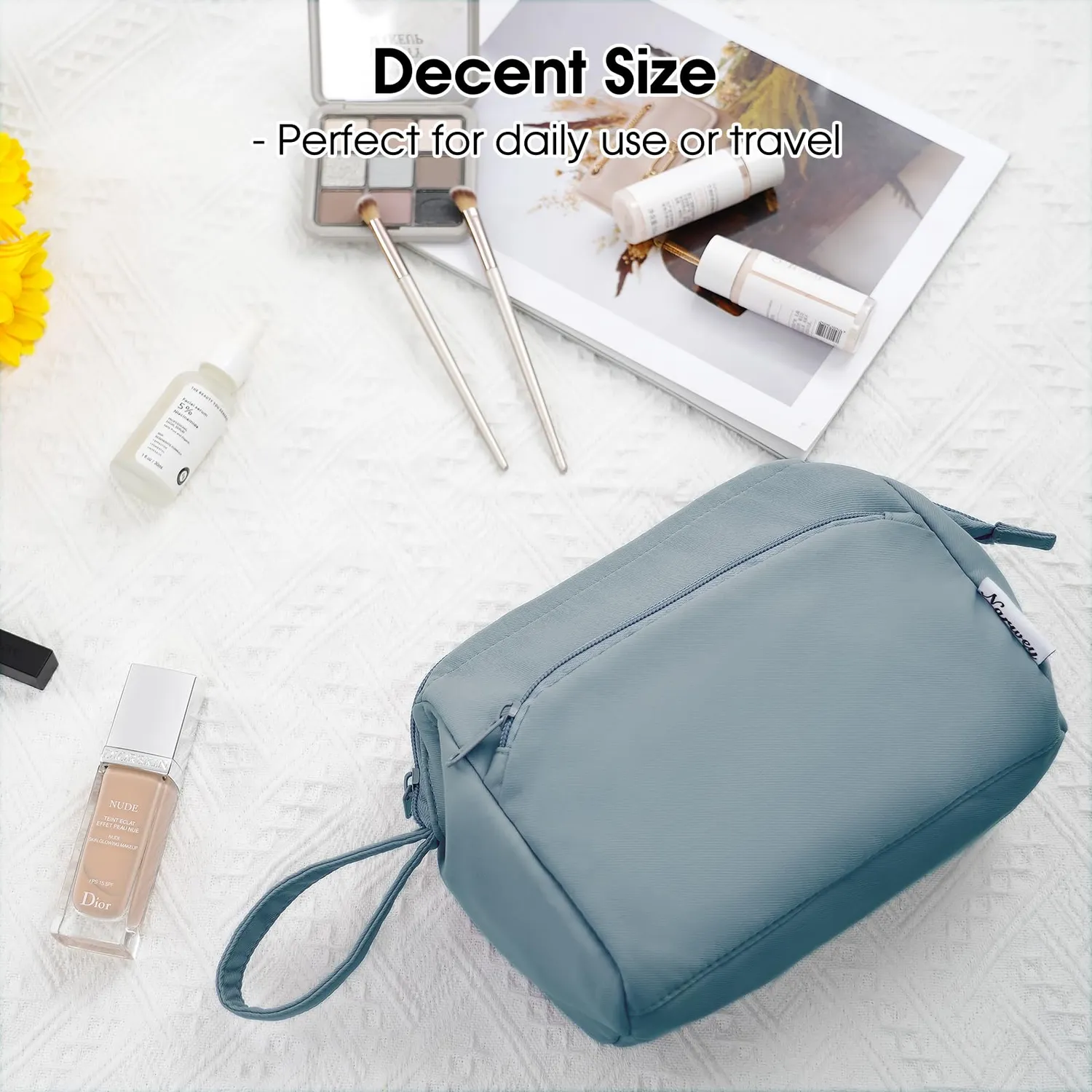 Narwey Wide-open trousse trucco impermeabile