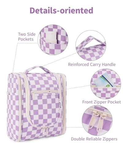 Narwey Trousse Appesa da Viaggio con Gancio 25 cm
