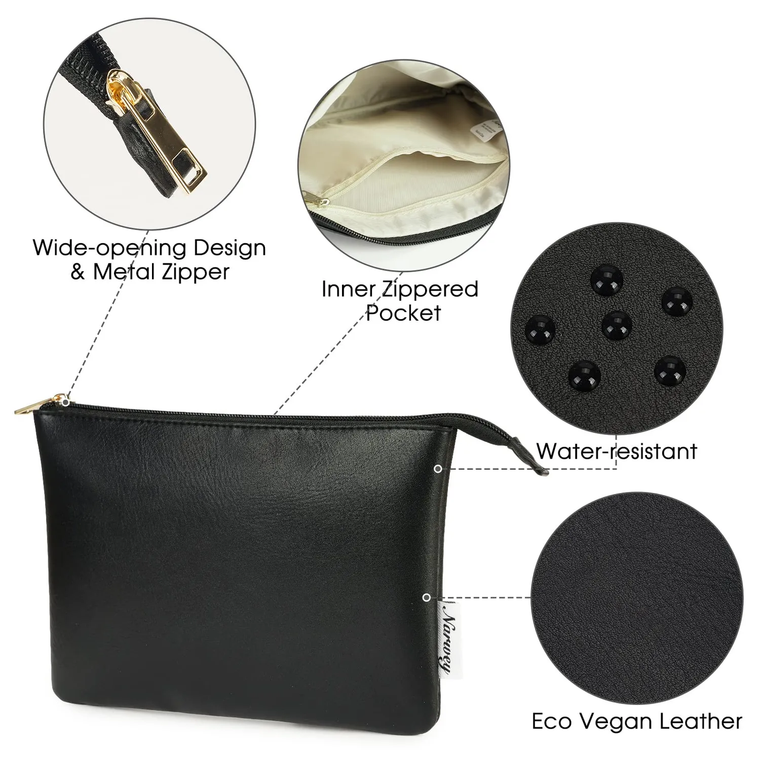 Narwey NW5808 beauty case da viaggio