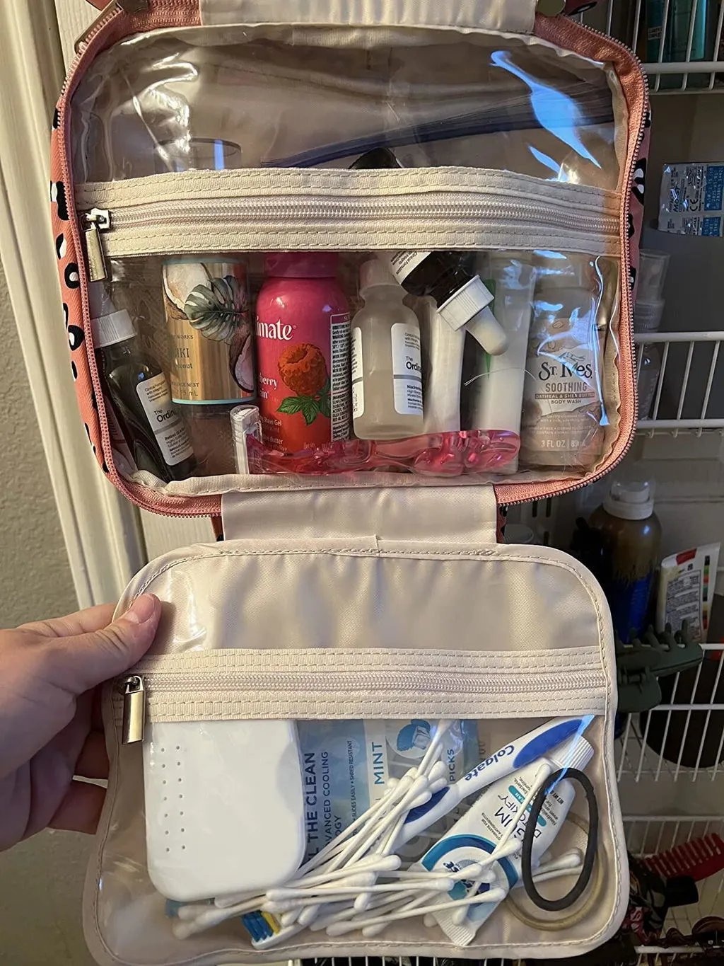 Narwey Trousse da Viaggio da Appendere Impermeabile