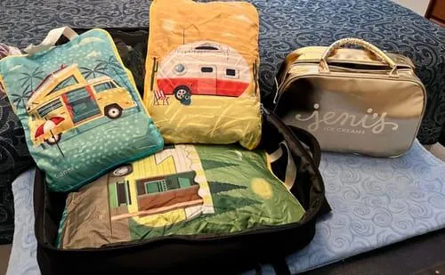 Gonex packing cubes compressione salvaspazio