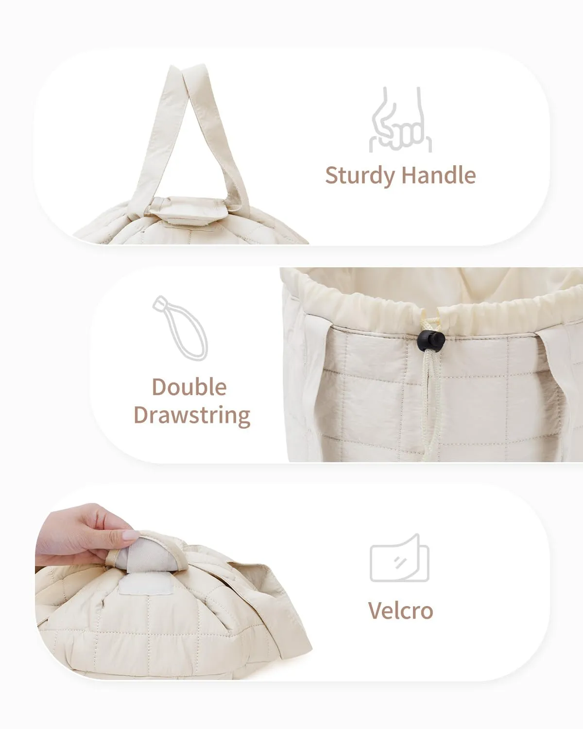 Narwey Lay Flat trousse cosmetici grande