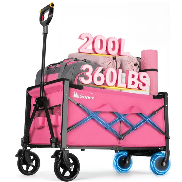 Gonex Carrello Elettrico Pieghevole 36 Pollici Motorizzato