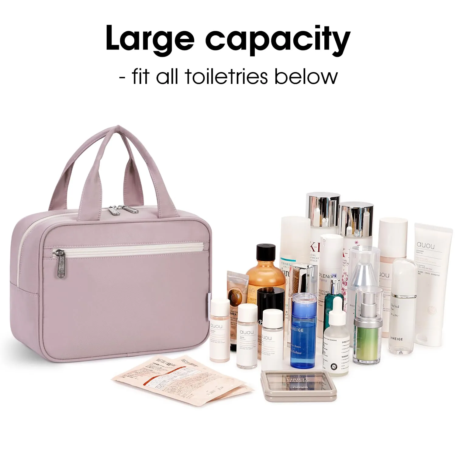 Narwey beauty case da viaggio grande impermeabile