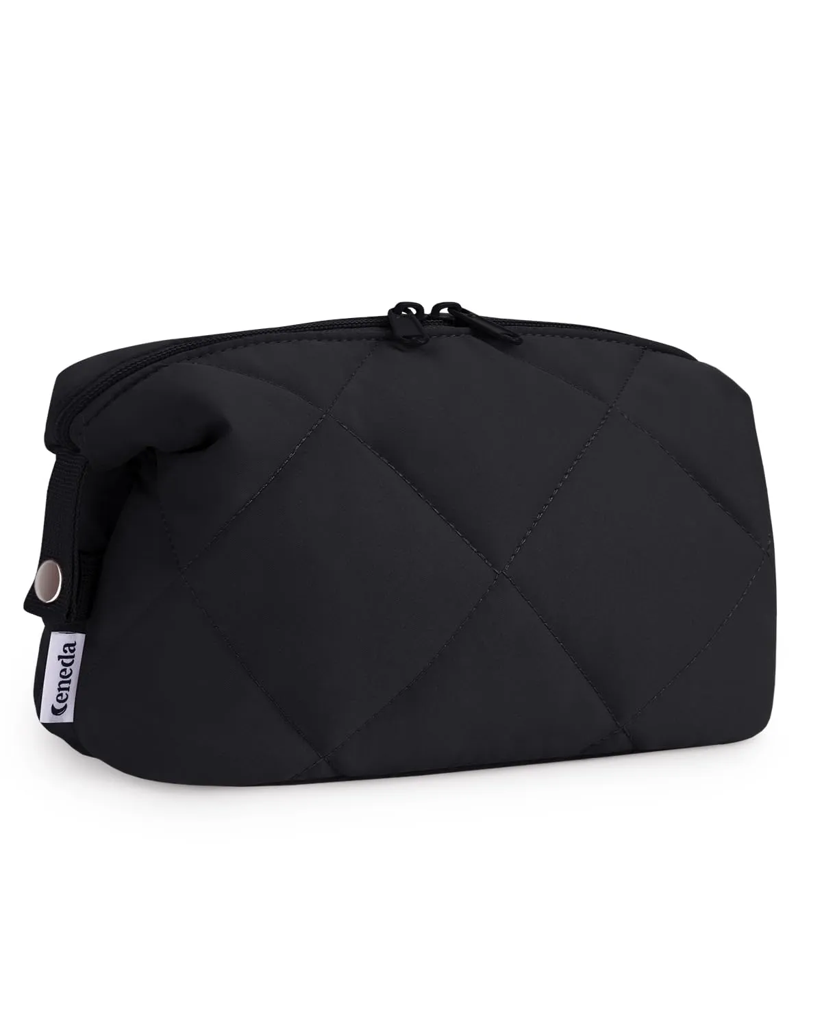 Narwey trousse trapuntata puffy ampia apertura