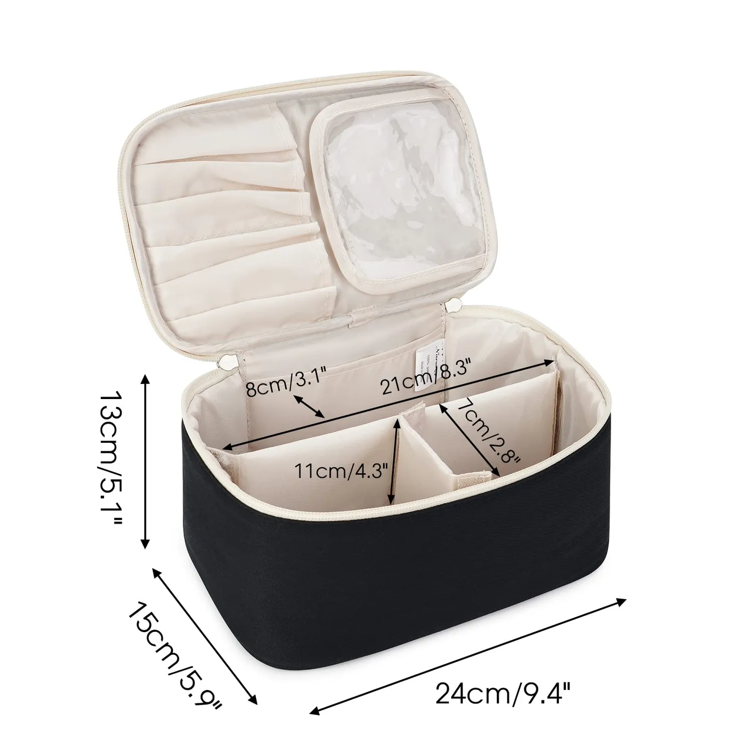 Narwey NW5563 Beauty Case da Viaggio 24x15x13 cm