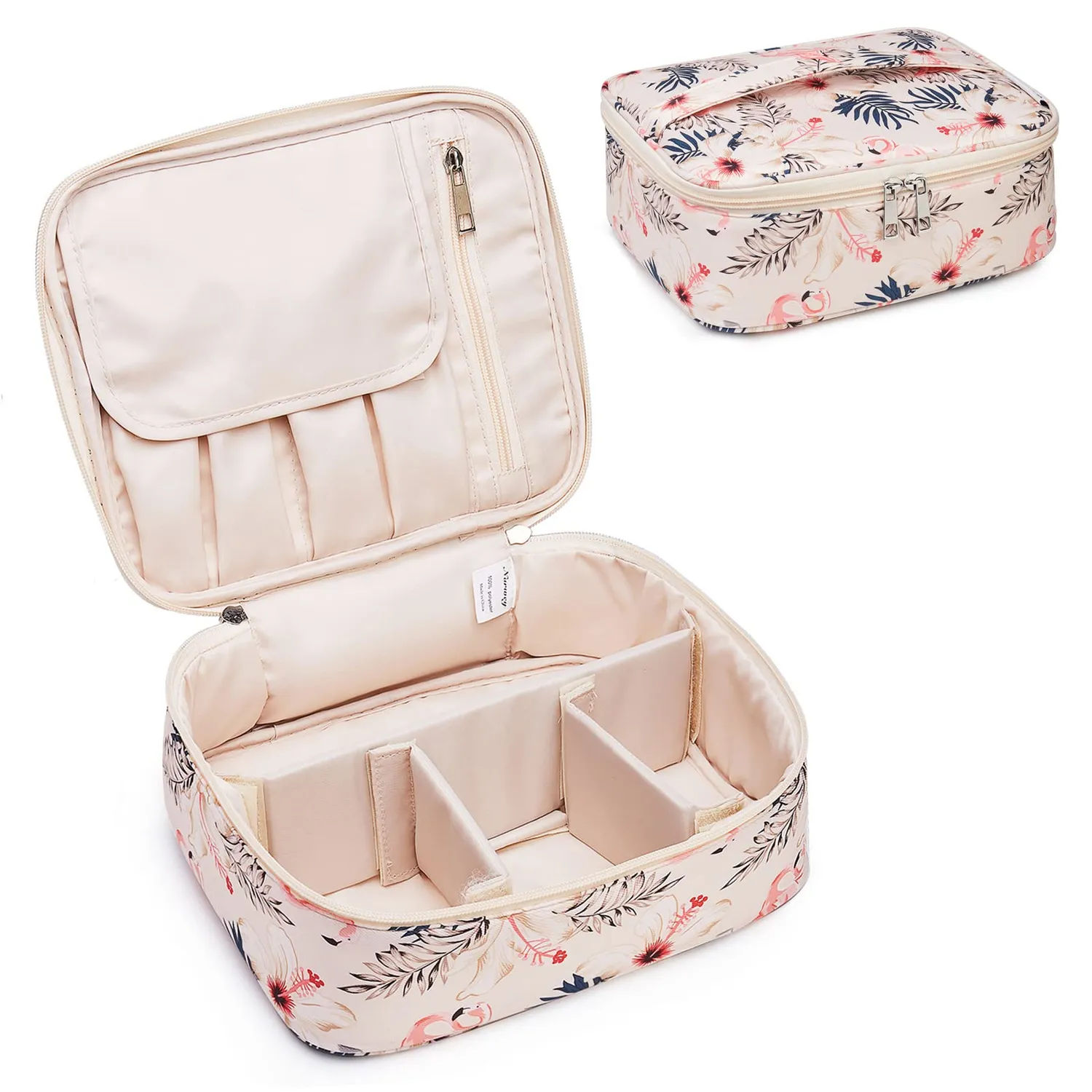 Narwey 5023 Trousse Trucchi da Viaggio con Pennelli