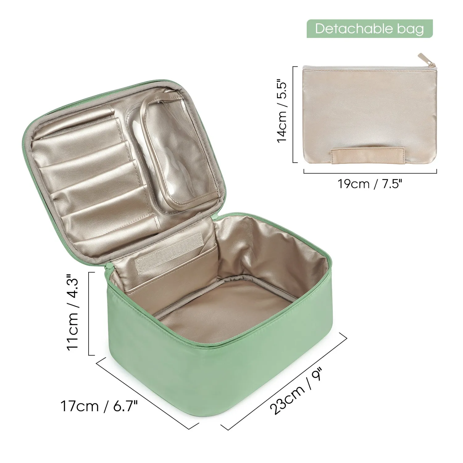 Narwey NW5022 Beauty Trucco Capiente 23x17x11 cm