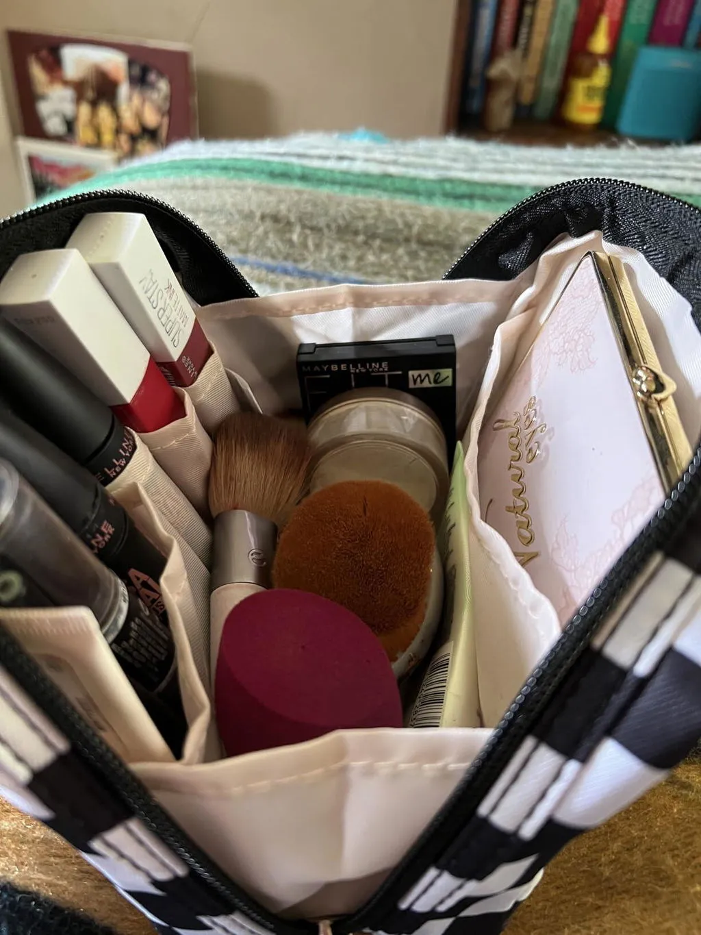 Narwey Pochette Trucco da Viaggio in Twill Idroresistente
