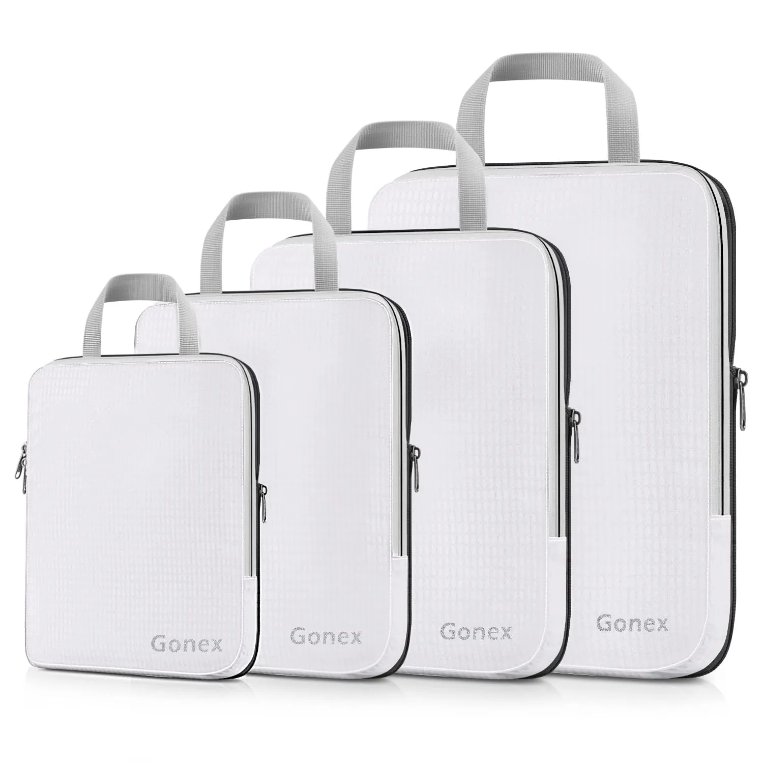 Gonex Packing Cubes Compressione Organizer Valigia 4 Pezzi